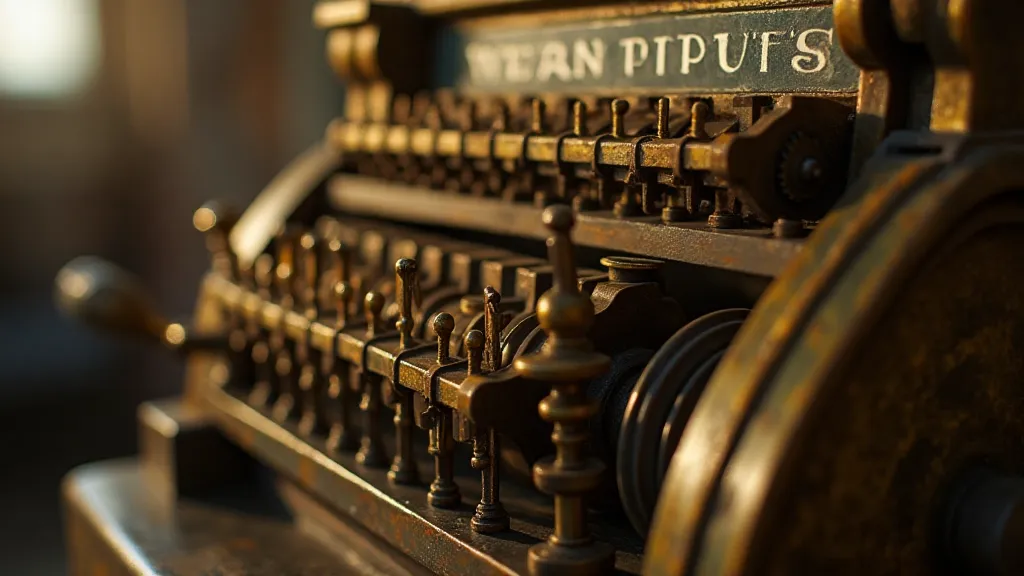 Brunswicker adding machine gears